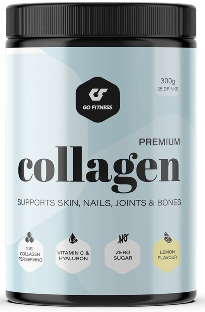 Go Fitness Premium Collagen (300g) Lemon - Eiwitten - Collageen