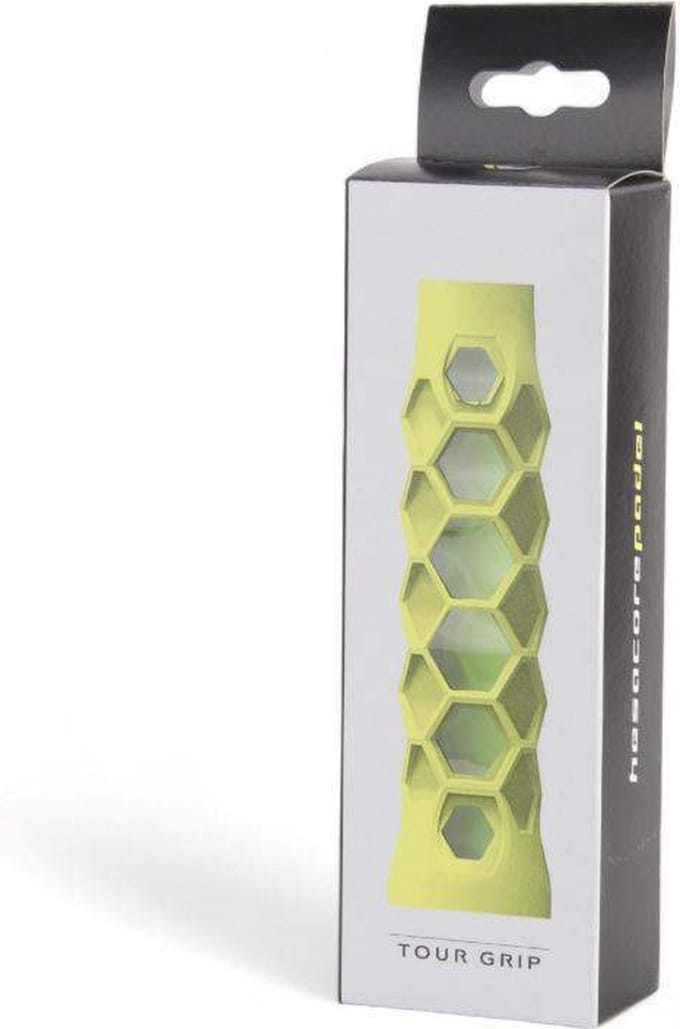 HesaCore Tourgrip tbv Padelracket - Geel