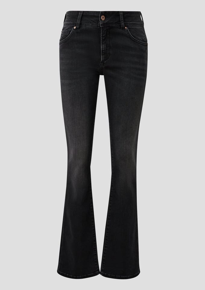 QS - female - Jeans / Slim Fit / Mid Rise / Bootcut Pijp