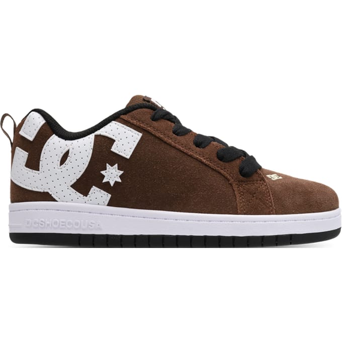 DC Shoes Court Graffik Kindersneakers - Bruin - Maat 36 - Nubuck
