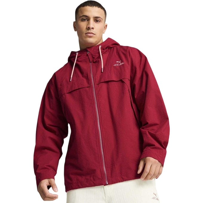 Puma MMQ-anorak voor heren (Team Rood)