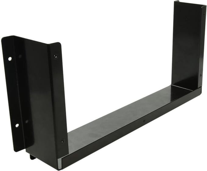 ProPlus Aluminium frame voor opbergnet - 80 mm dik - zwart - 21 x 41.5 cm