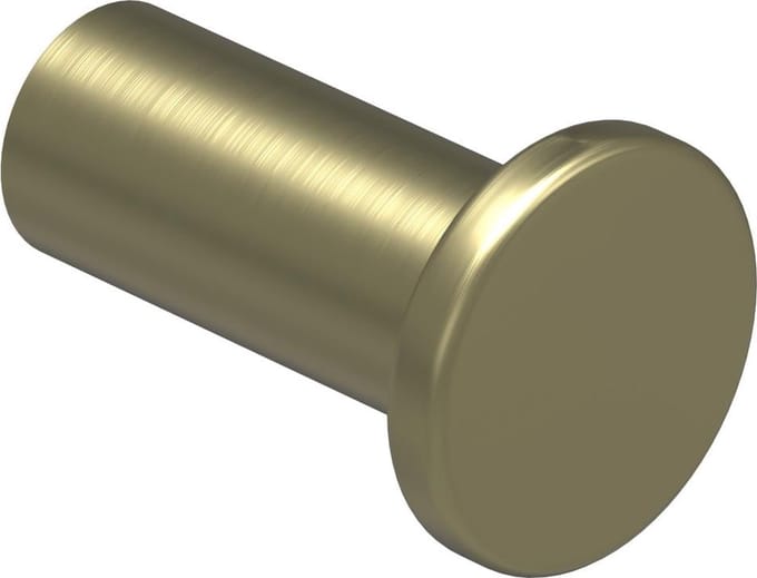 IVY Accessoires Handdoekhaak Geborsteld mat goud PVD