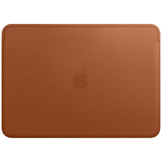 Apple Leather Sleeve MacBook Pro 13 inch (2016 - 2022) Saddle Brown