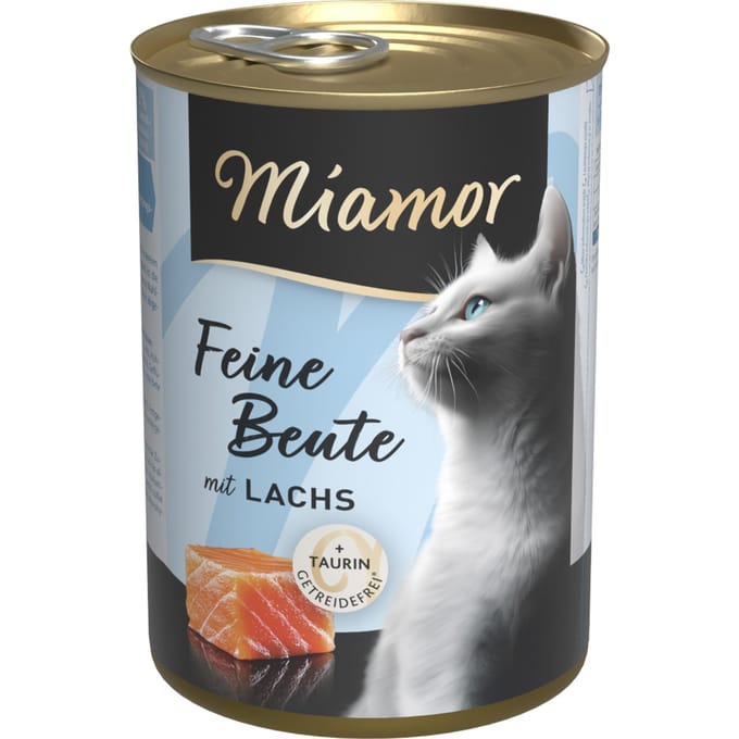 Miamor Fijne Prooi 24 x 400 g Kattenvoer - Zalm