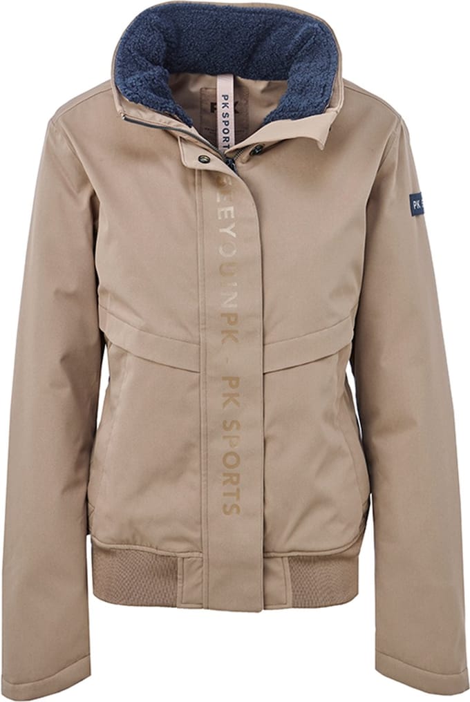 PK International - Winterjas - Dames - Bomber - Waterdicht - Winddicht - Capuchon - Zoom - Beige - 170