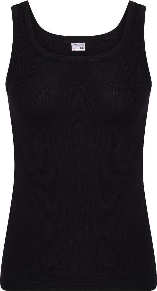 Beeren microfiber mouwloos shirt Young  - M  - Zwart