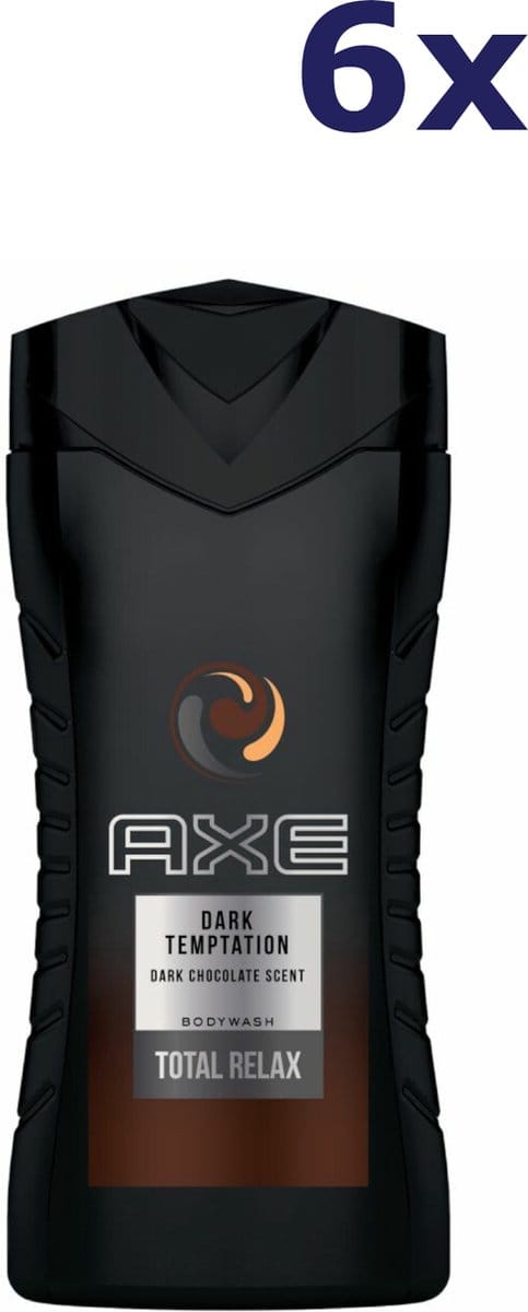 6x Axe Douchegel – Dark Temptation 250 ml
