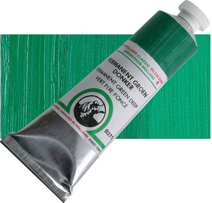 Old Holland Olieverf Permanent Green Deep B271 18ml