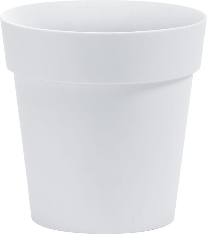 Bloempot Buiten Rond Arke 30cm WIT Nicoli