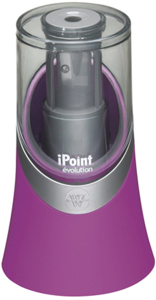 Westcott puntenslijper - iPOINT Evolution - elektrisch - exclusief batterijen - roze - AC-E55032