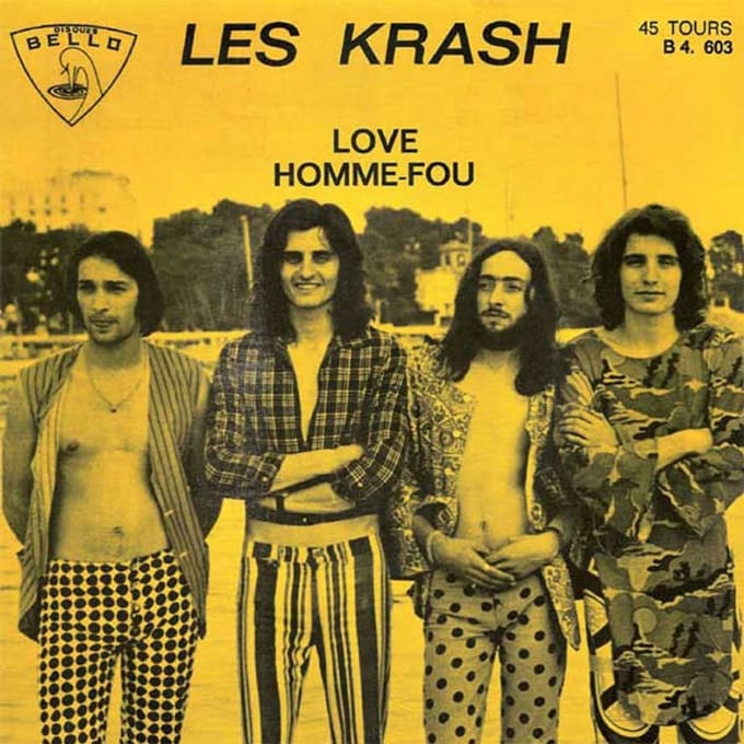 Les Krash - Love / Homme-Fou (7" Single)