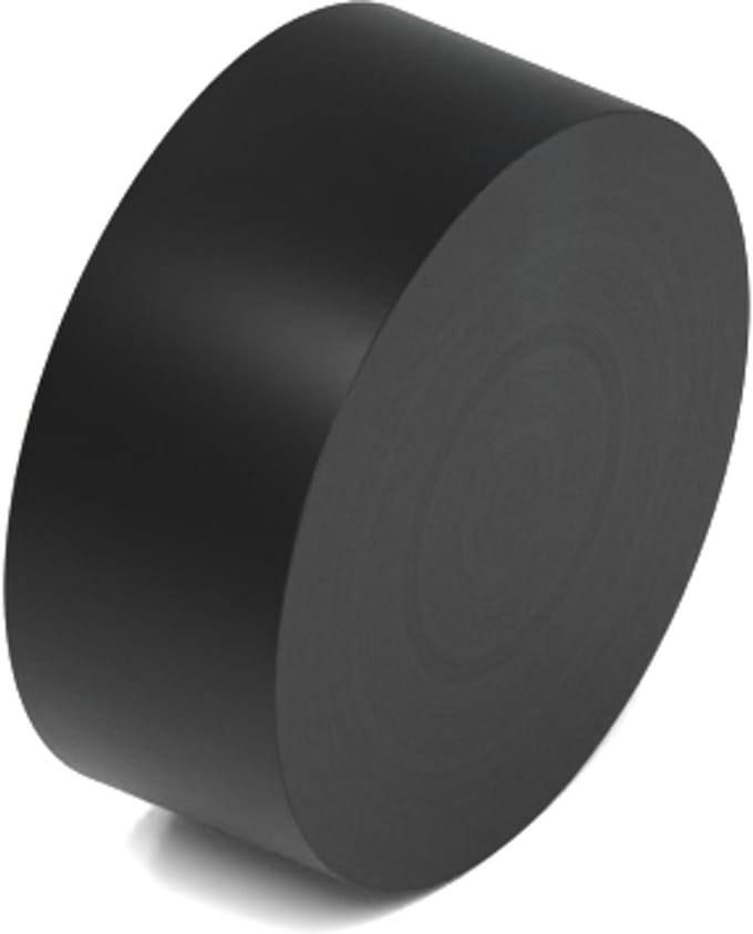 Rubbermagazijn - Trillingsvoet - Type E - 50x20mm - M10 - Set 10 stuks