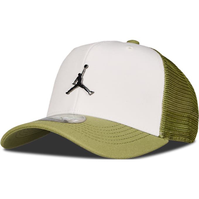 Jordan Trucker Petten Unisex - Groen - Maat 31 - 34 - Poly (Polyester)