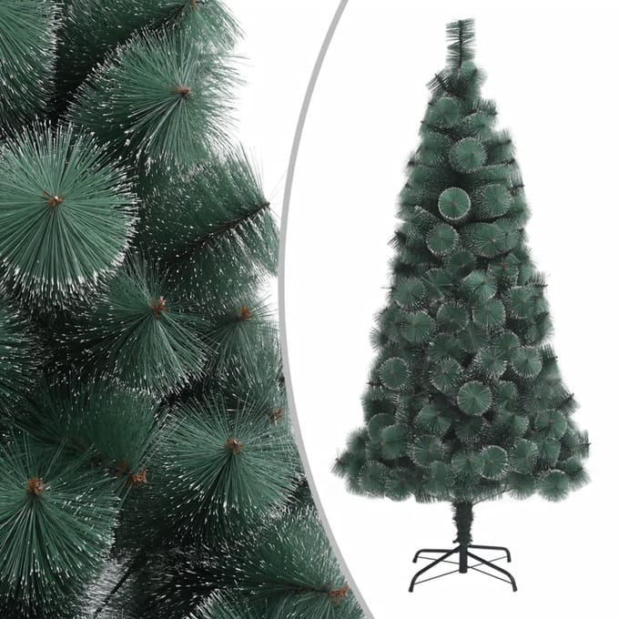 vidaXL - Kunstkerstboom - met - standaard - 150 - cm - PET - groen