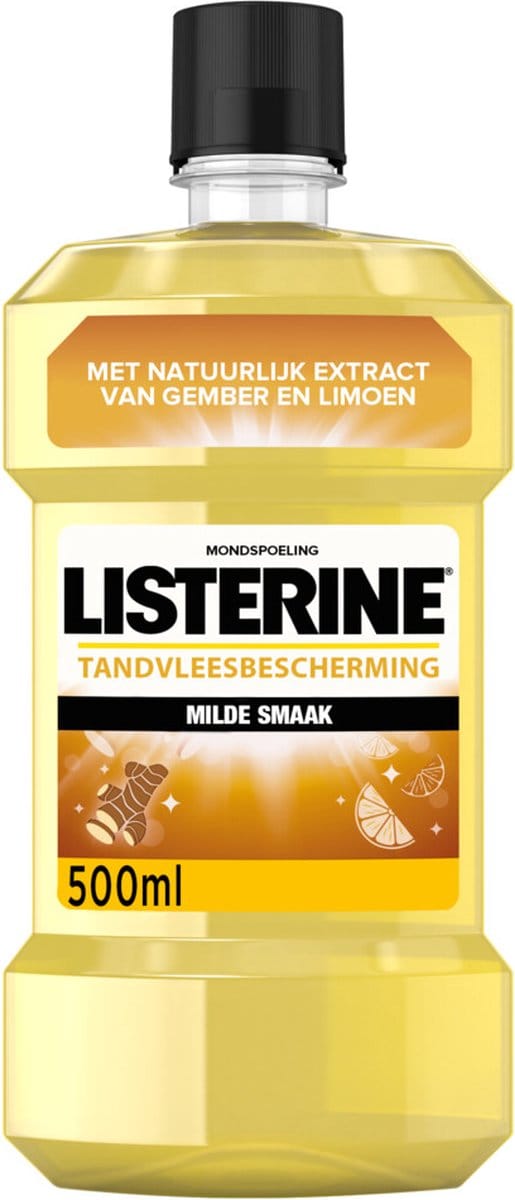 Listerine - Mondwater - Fresh Ginger & Lime - 500 ml