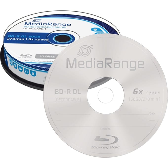 MediaRange BD-R 50 GB