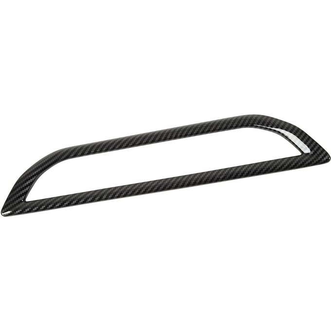 Dashboard Luchtrooster Uitlaat Frame Cover Koolstofvezel Patroon Midden Luchtuitlaat Frame Sierlijst gray
