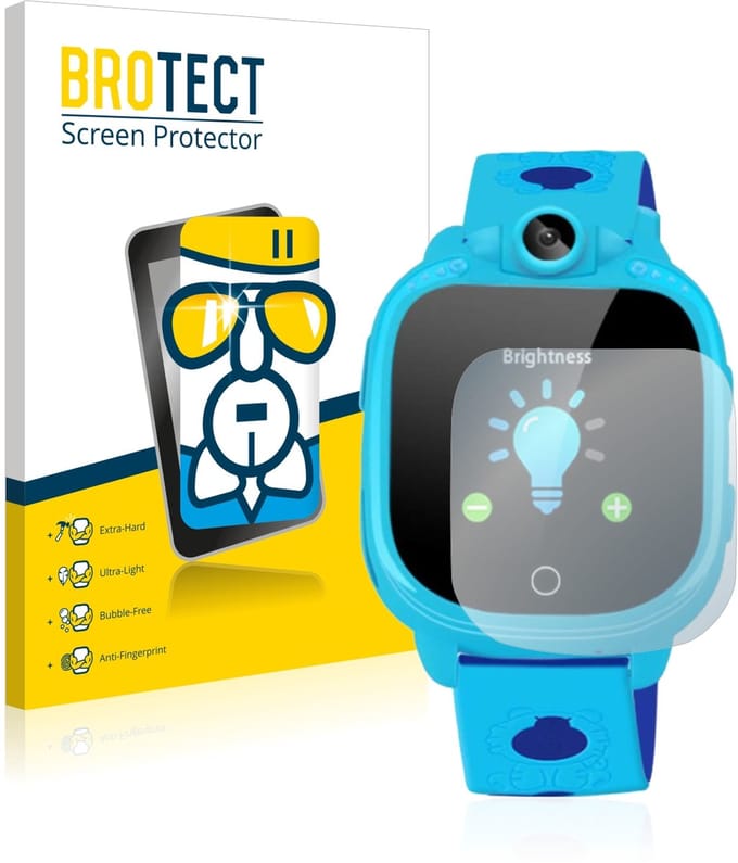 Screenprotector voor Prograce 1.5" Kids Smartwatch Beschermglas transparant