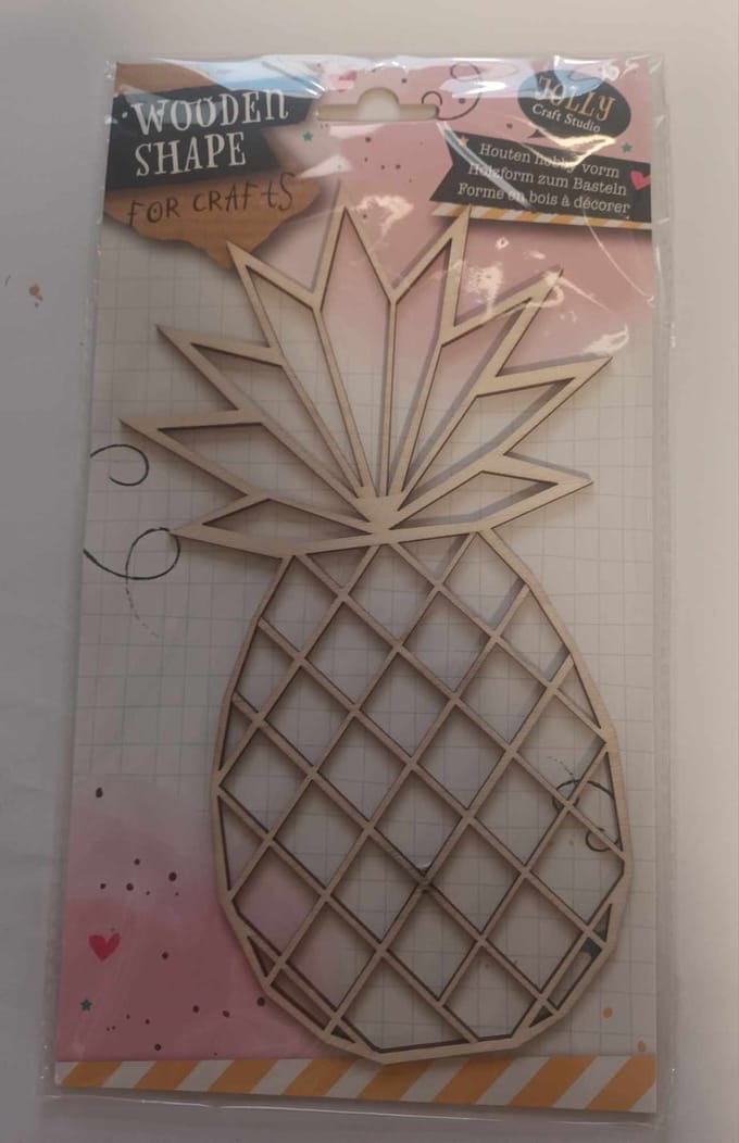 Houten hobby vorm - Houten Ananas
