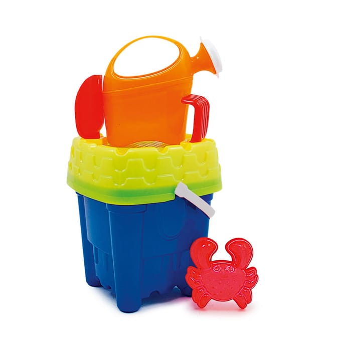 Emmerset neon kasteel 5-delig 18cm 2 assorti