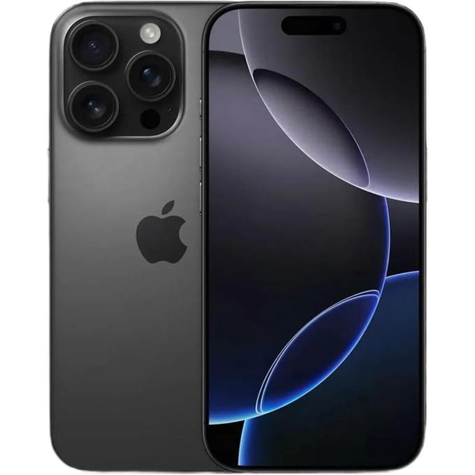 Apple iPhone 16 Pro Max (Version Chine) - Double SIM, pas d'eSIM, 8+256 Go titane noir
