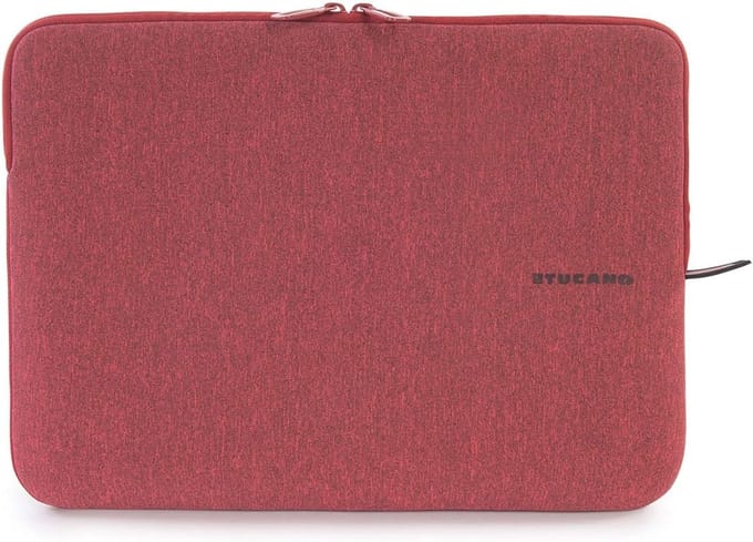 Neopreen Notebook Sleeve voor 13,3-14 inch Laptops - Rood - Melange
