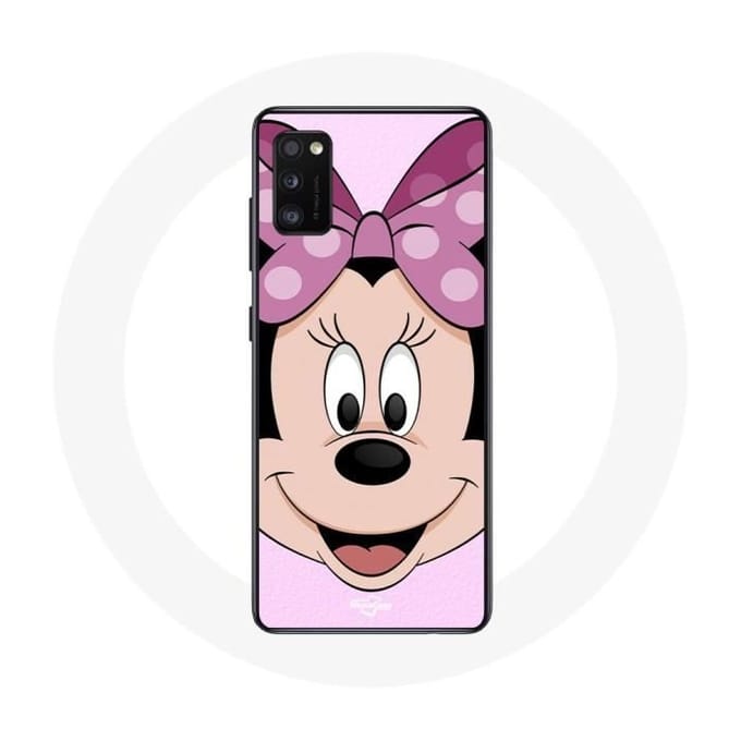 Hoesje Samsung Galaxy A41 Minnie Mouse Roze Cartoon