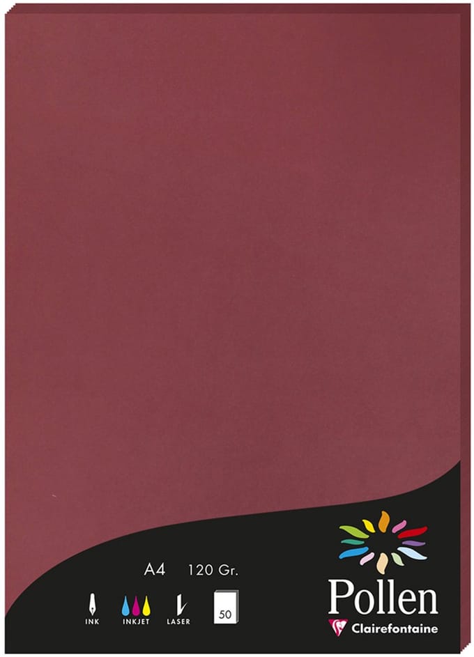 Pollen by Clairefontaine Papier DIN A4, parelmoer-wit