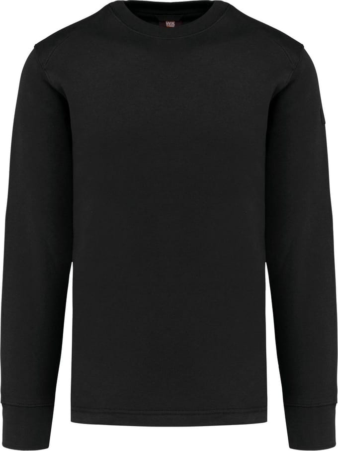 WK. Designed To Work Sweater ingezette mouwen WK4001 - Black - XL