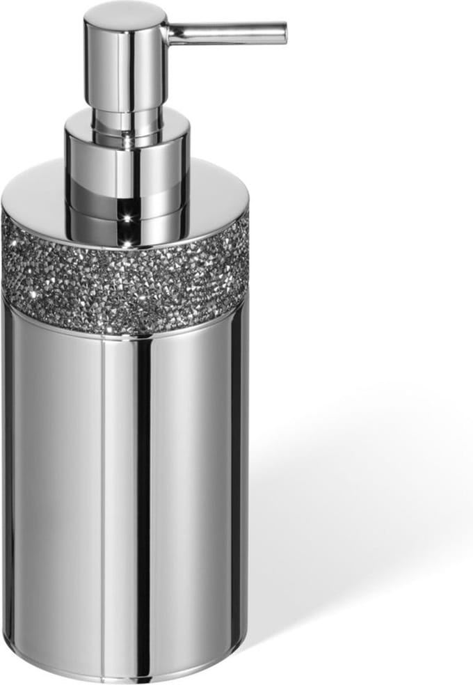 Zeepdispenser - SSP 1, chroom - Swarovski crystals