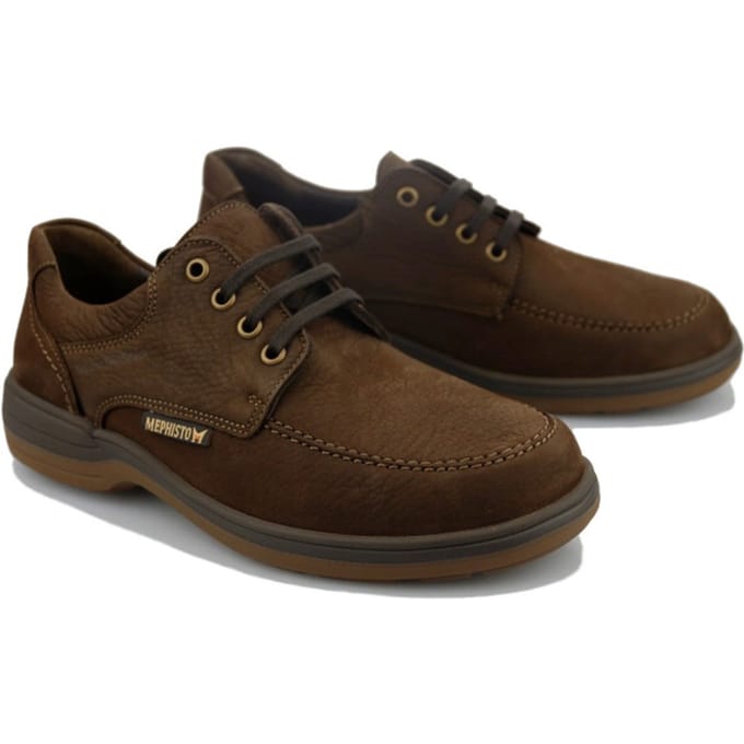 Mephisto Douk - heren veterschoen - bruin - maat 40.5 (EU) 7 (UK)