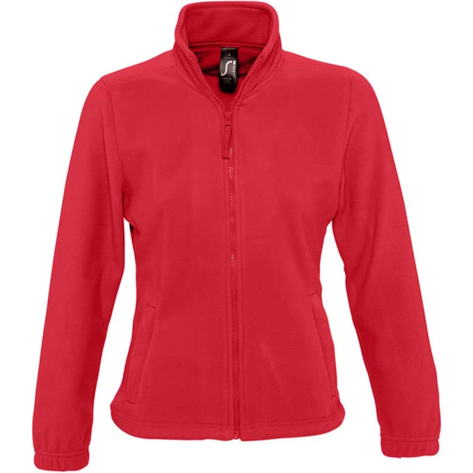 SOLS Dames/Dames North Fleece Jas (Rood)