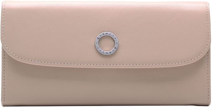 Esquire Leren portemonnee Viktoria Ladies Long Wallet Beige