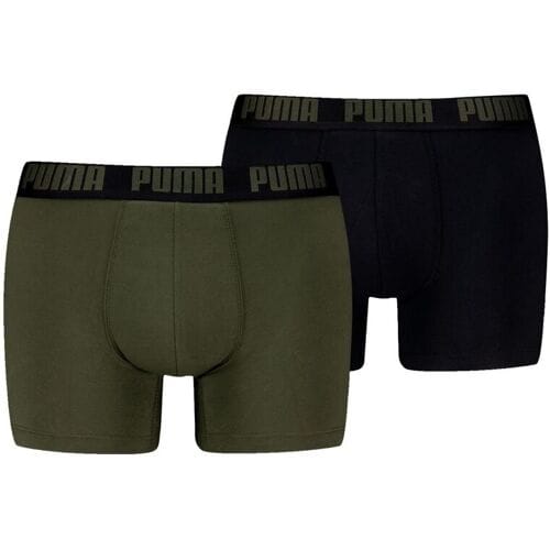 Puma Boxershorts Everyday Basic 2-pack Forest Night Tonal-XXL