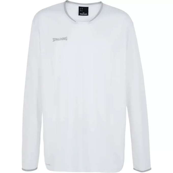 Move Shooting Shirt Lange Mouw Wit/Zilvergrijs