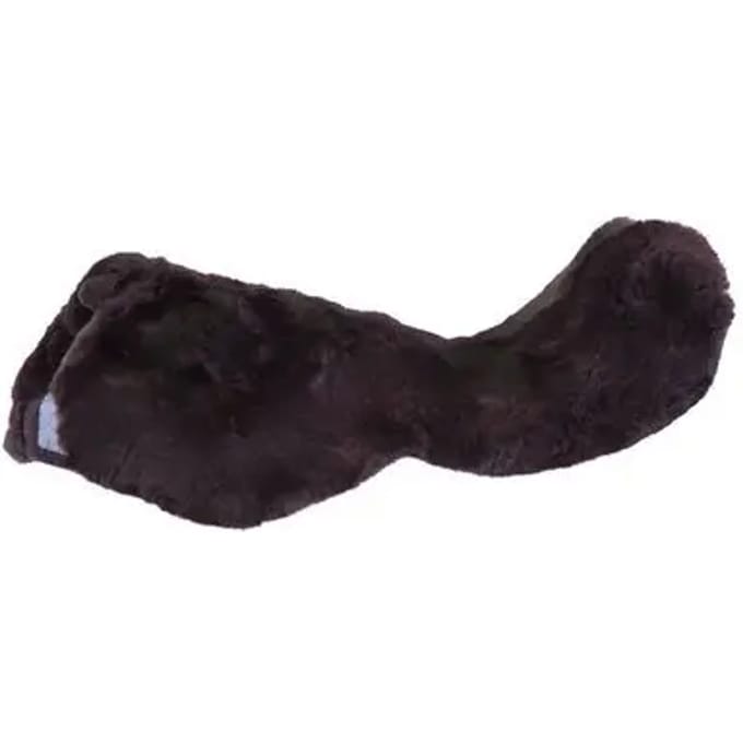 Br Zadelzitting Overtrek  Bont - Black - paard