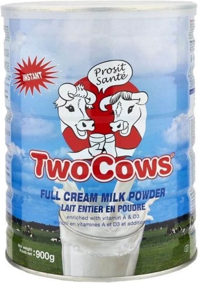 Two Cows Instant Melkpoeder 900 gr