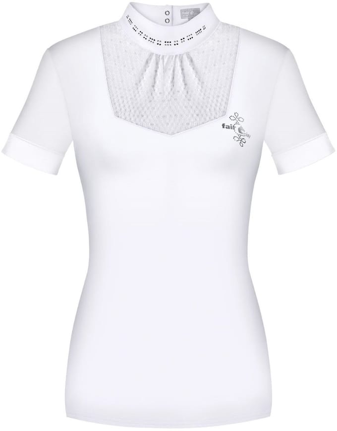 Fair Play wedstrijdshirt Lara Wit -42-