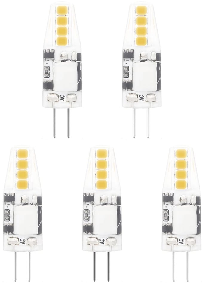 Modee LED Lamp G4 - 1.8W 2700K 180 LM 12V - LED Lamp insteek - Warm Wit - 5 stuks