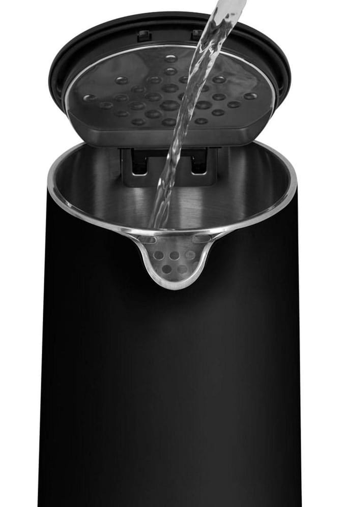 CONCEPT RK-3301 - Elektrische Waterkoker - Zwart - 1,5L - Temperatuurregeling