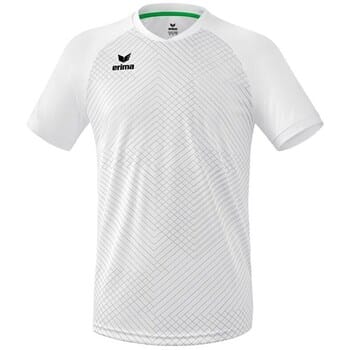 Erima Madrid Shirt Korte Mouw Heren - Wit | Maat: XXL