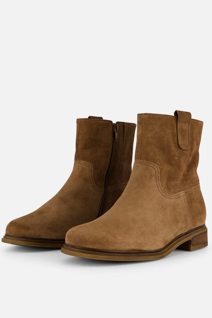 Gabor Gabor Enkellaarsjes bruin Suede