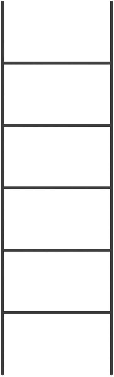 ARIBIBI - Handdoekrek - Zwart - Metaal