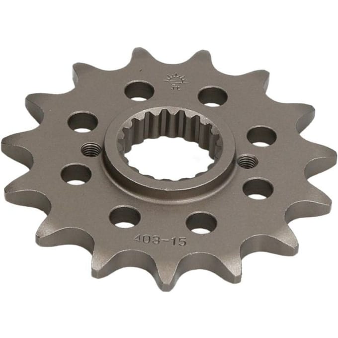 Stalen standaard tandwiel voor motor JT Sprockets 520 Husqvarna SMR 449 (A600AB) / BMW G 450 X (0145) 15T
