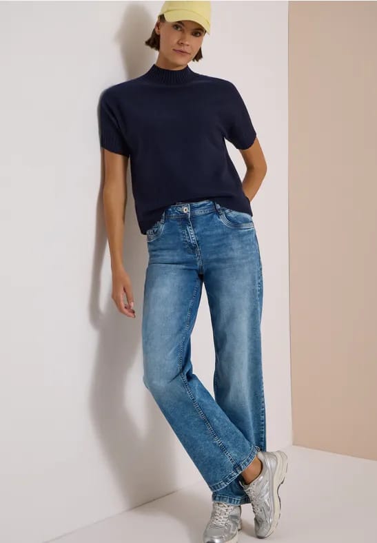 Dolman-trui met col