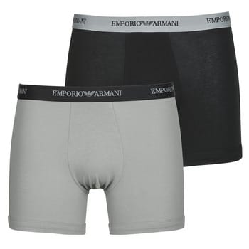 Emporio Armani Boxers Boxers 2-pack Heren - Zwart-Grijs - S