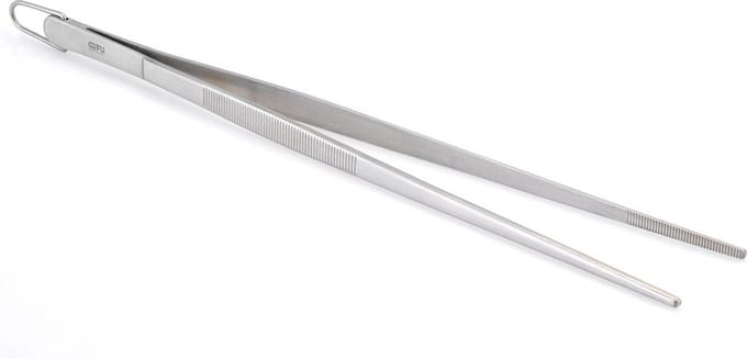 GEFU Keukenpincet 30 cm – RVS – Voor Koken, BBQ en Precisiewerk