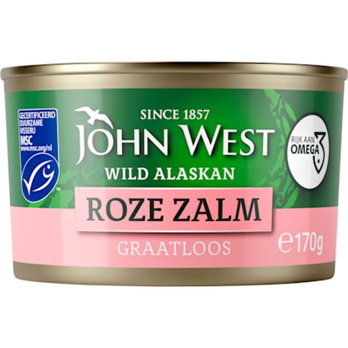 Roze zalm zonder vel en graat MSC