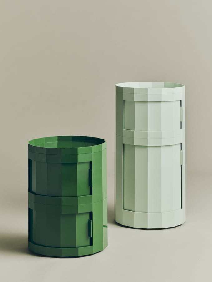 HAY Facet Cabinet - spinach green - 20